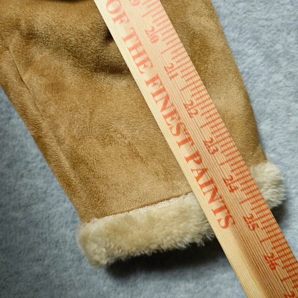 MACKINTOSH Womens Medium Hooded Faux Shearling Zip Jacket Cozy Lined Winter Coat